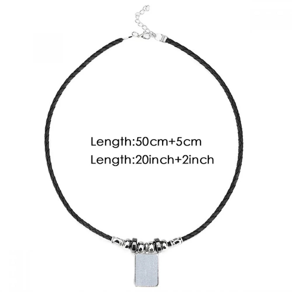 Necklace Rope June Pendant Geni May Zodiac Jewelry Constellation Torque Leather