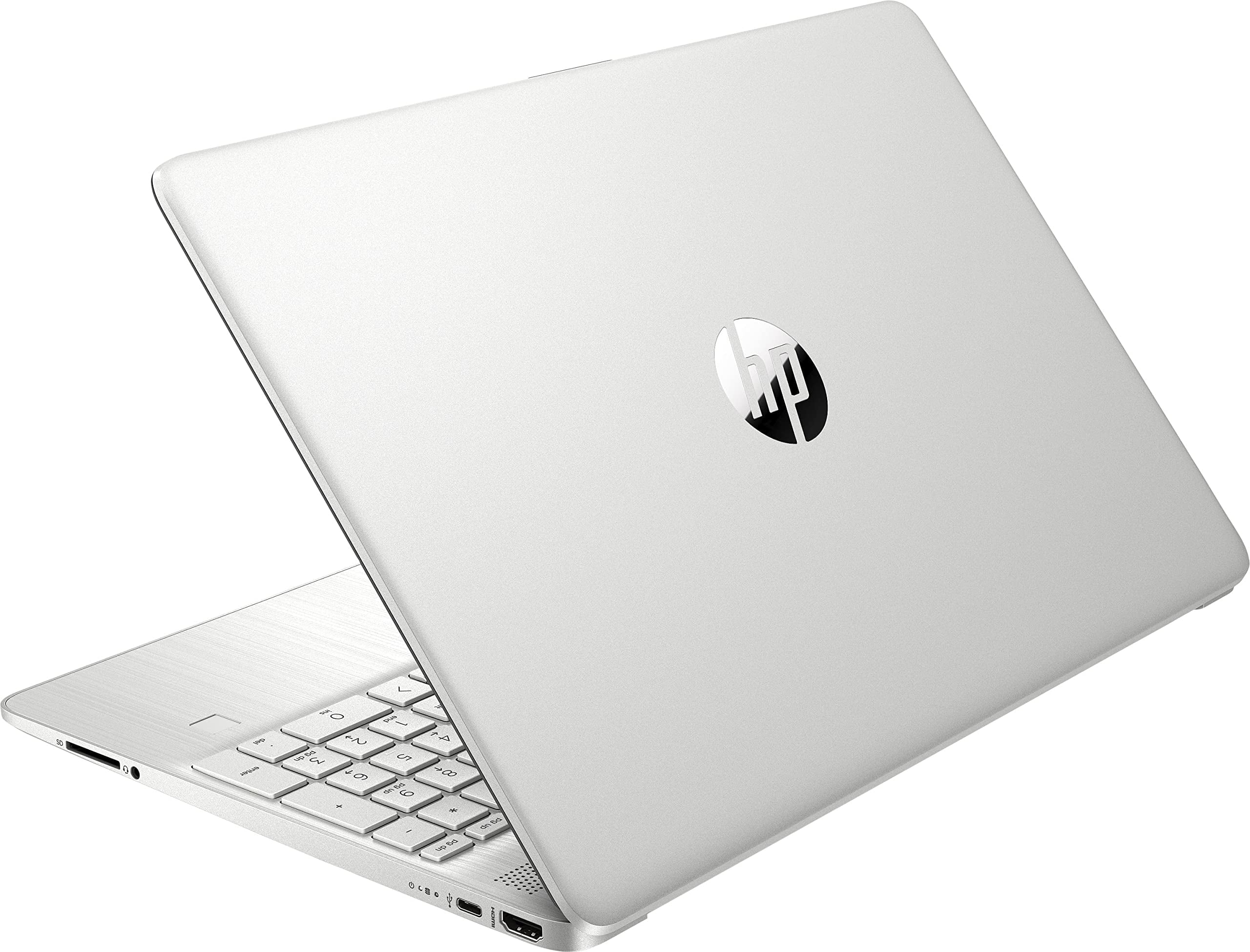 Micro-Ege Drive i5-1135G7 Laptop Pro NVMe AC HDMI Webcam 15.6" RAM Gen 4-Core Intel 11th PC FHD Display DDR4 BT 10 Intel 2022 Iris USB-C SSD WiFi Windows USB HP 12GB Graphics Xe w/RE 256GB Silver