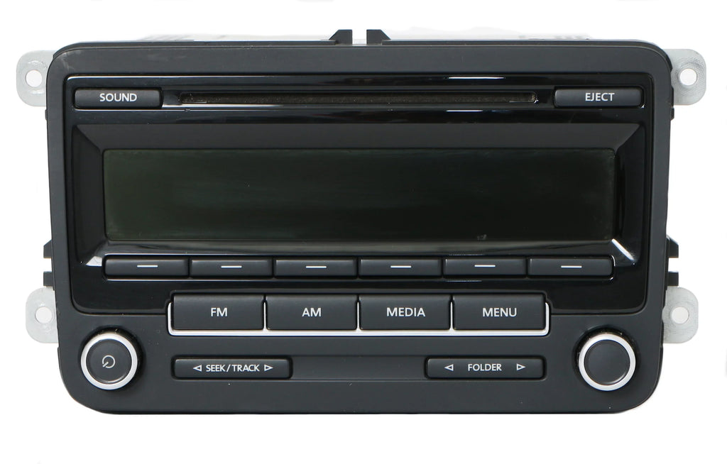 Code Radio Restored (Refurbished) Passat 2011-2016 FM Included AM Jetta CD Volkswagen - Beetle 1K0035164D