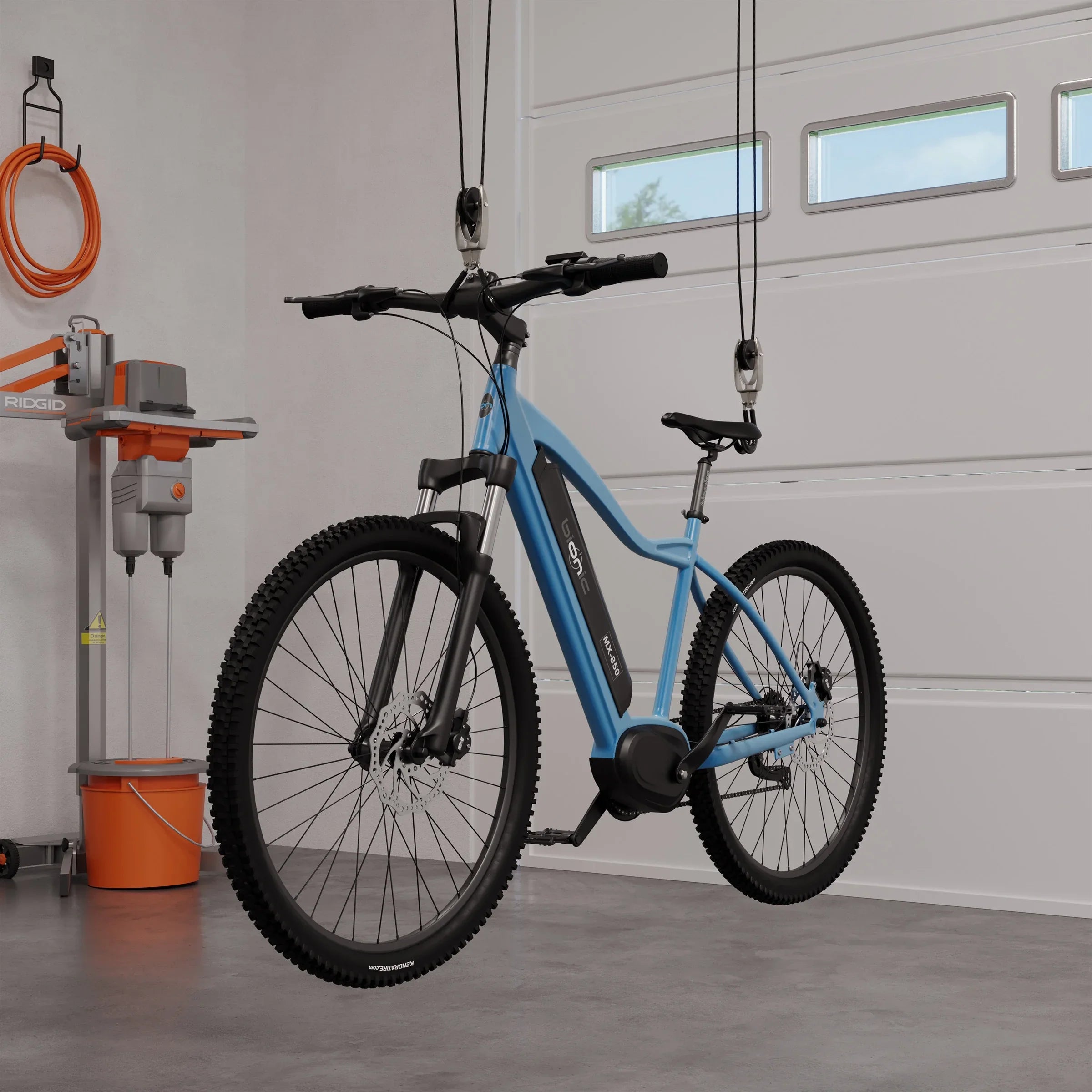 System Garage RAD Bike Storage Hanger - Cycle Pulley Overhead Hoist