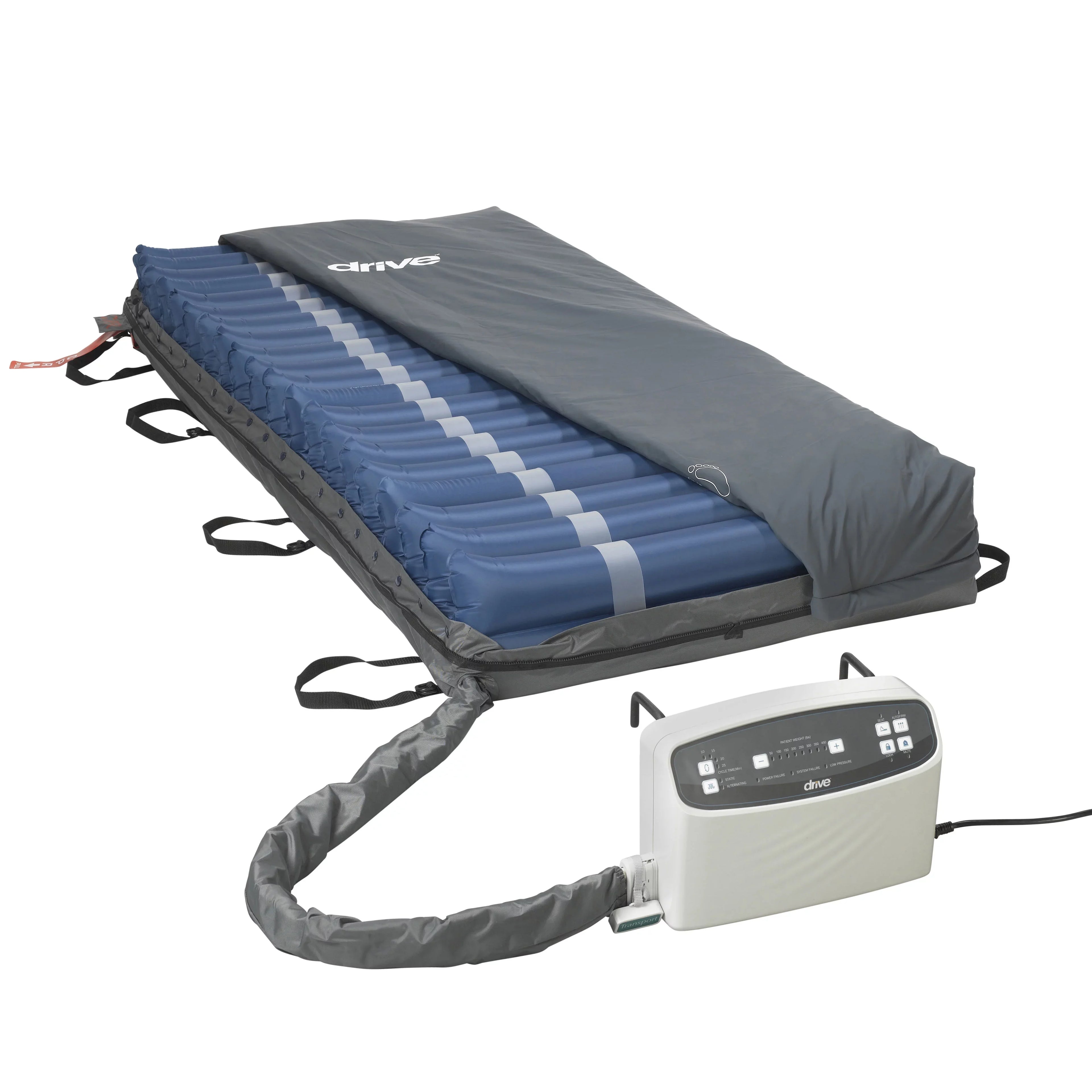 Drive System, 36" x Low Loss Aire Plus Med Mattress Air 84" Replacement Medical