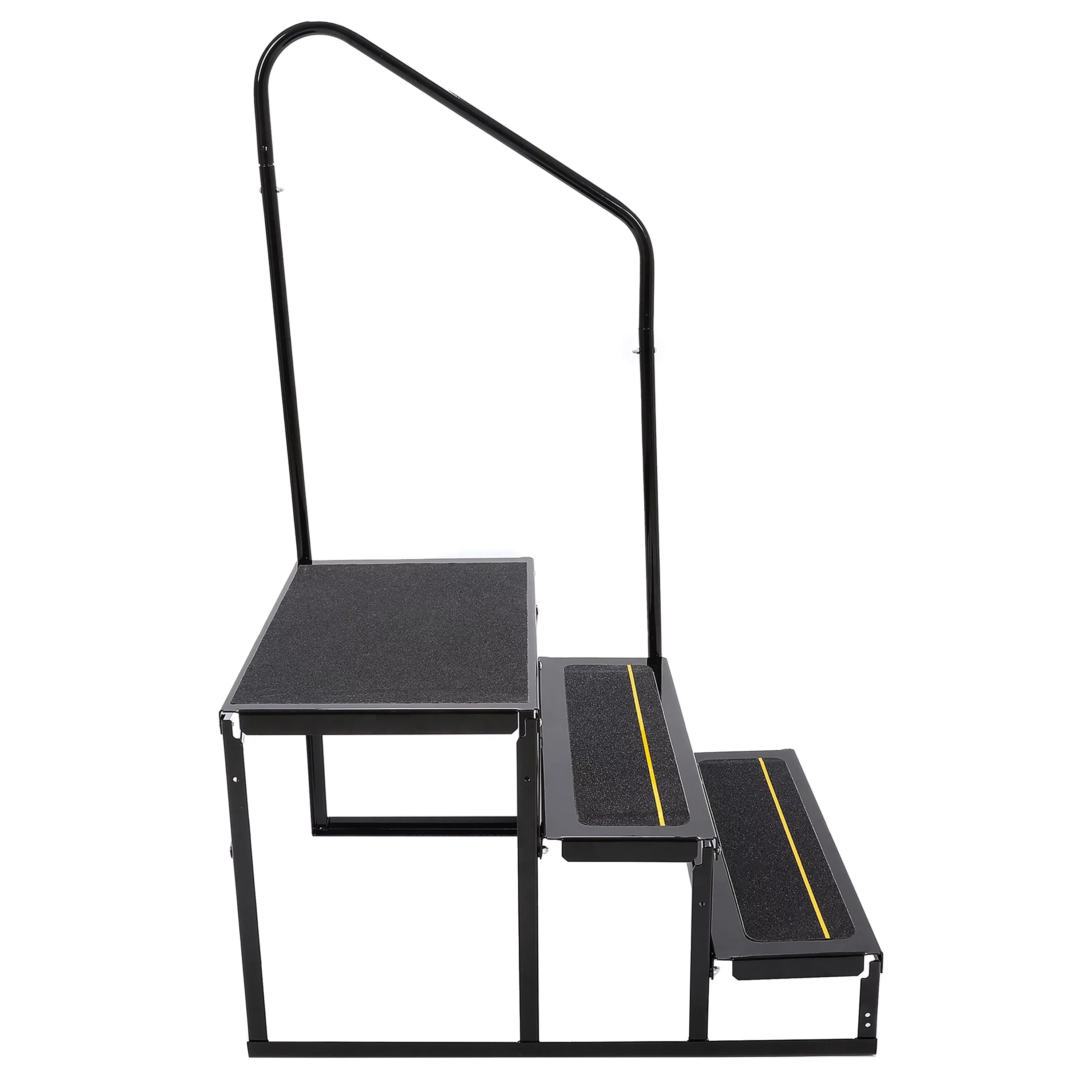 Steel RV Steps Trailer for Armrest Stairs Rail Travel W/ HECASA Trailer Load Hand 3 Universal Camper Hand-railing Side