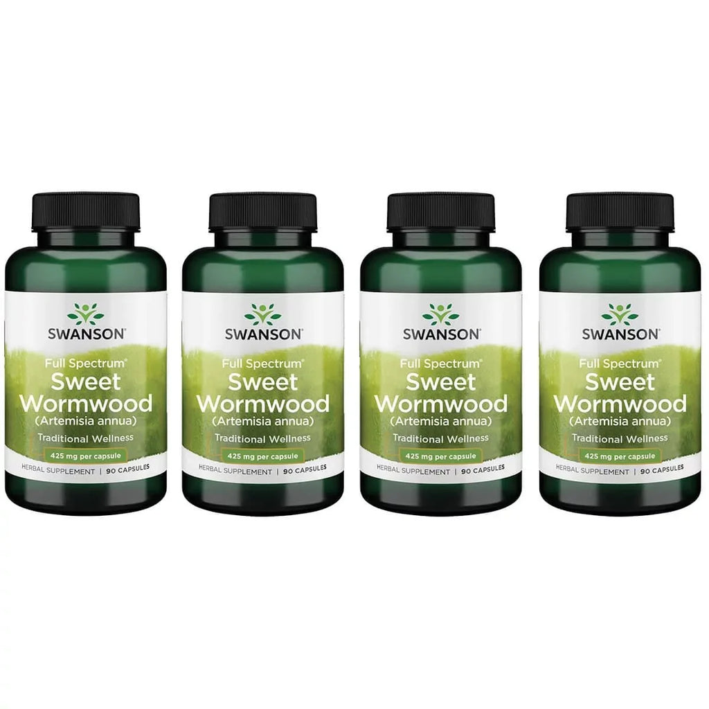 (Artemisia 90 Wormwood Swanson Caps Full annua) Sweet Pack 4 425 mg Spectrum