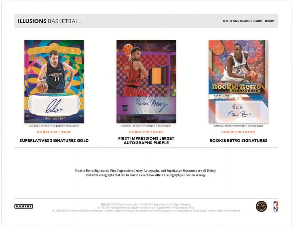 NBA Value Box Pack 2021-22 Fat Panini® Illusions Basketball