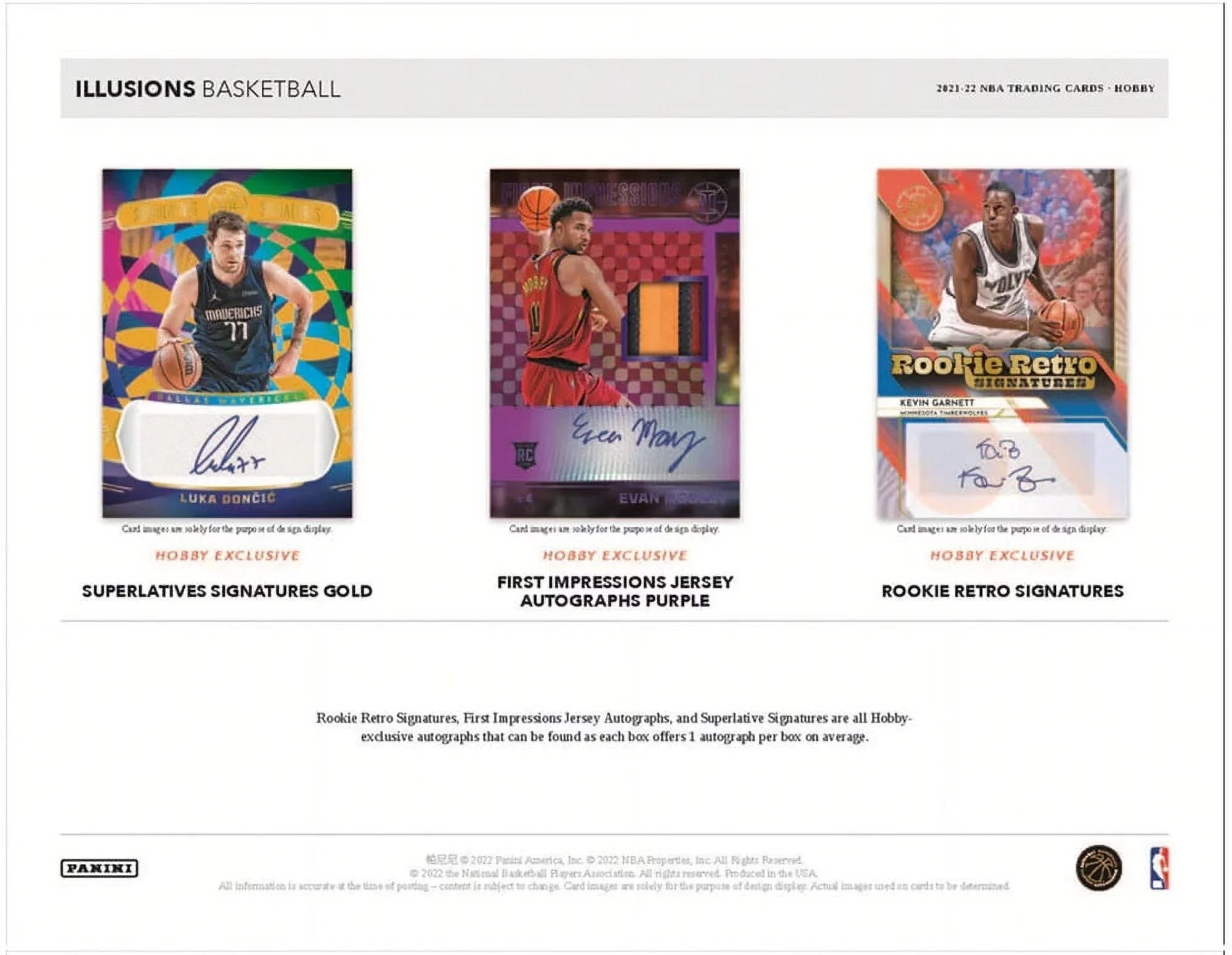 NBA Value Box Pack 2021-22 Fat Panini® Illusions Basketball