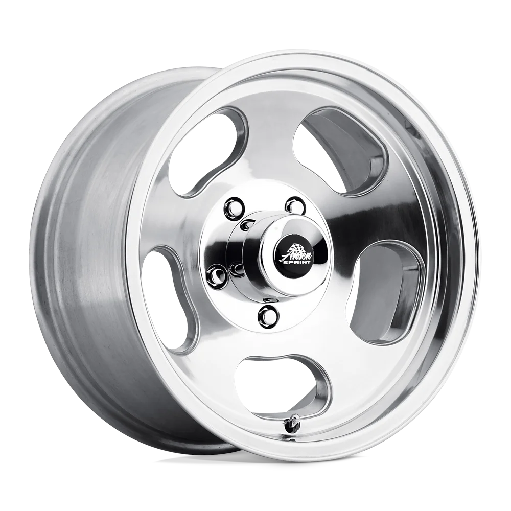 Wheel 5X114.3 17X8 Racing Vintage 0Et Vn69 76.5Cb Ansen American Polished Sprint