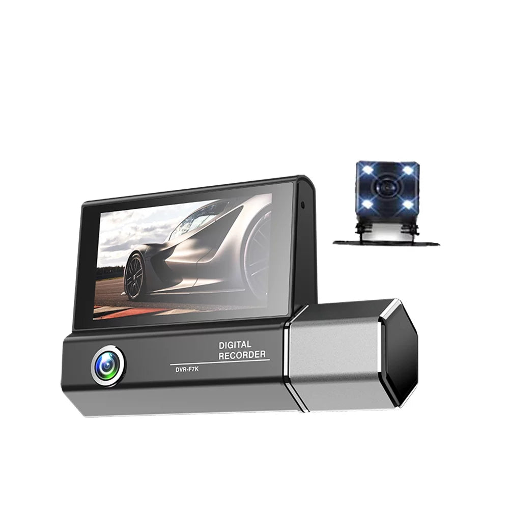 Inside 1080p Dashcam Dvr Camera Inch Owsoo Pinnaco Inside Dash Inch Support Dash Screen Camera,Radirus Rear Screen Dash Rear 3 3-lens Pristin Camera