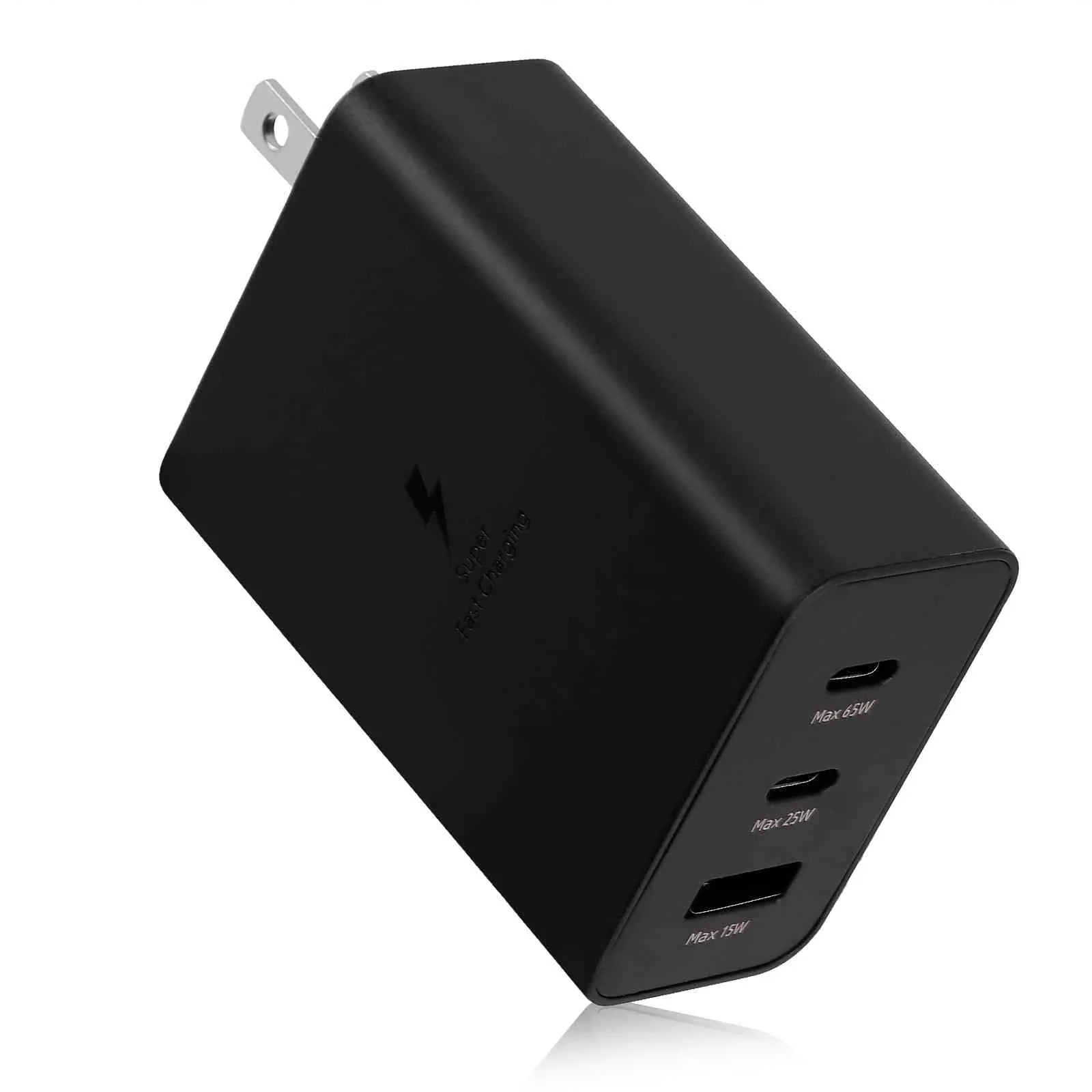 Pro Charging 3 Phones 10 NFC/Note X Infinix - 10 Charger 10i/Note & Zero Pixel Ports iPhone, Dual USB Laptops, for Fast with X/Zero - Neo/Hot Pro High-Speed 65W USB-C Galaxy, Travel