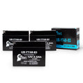 2002 12V, Motorcycle UB-YT4B-BS Battery - Battery 400CC Free, Yamaha for 3-Pack Maintenance UpStart Activated, SR400 2.3Ah, Factory Replacement