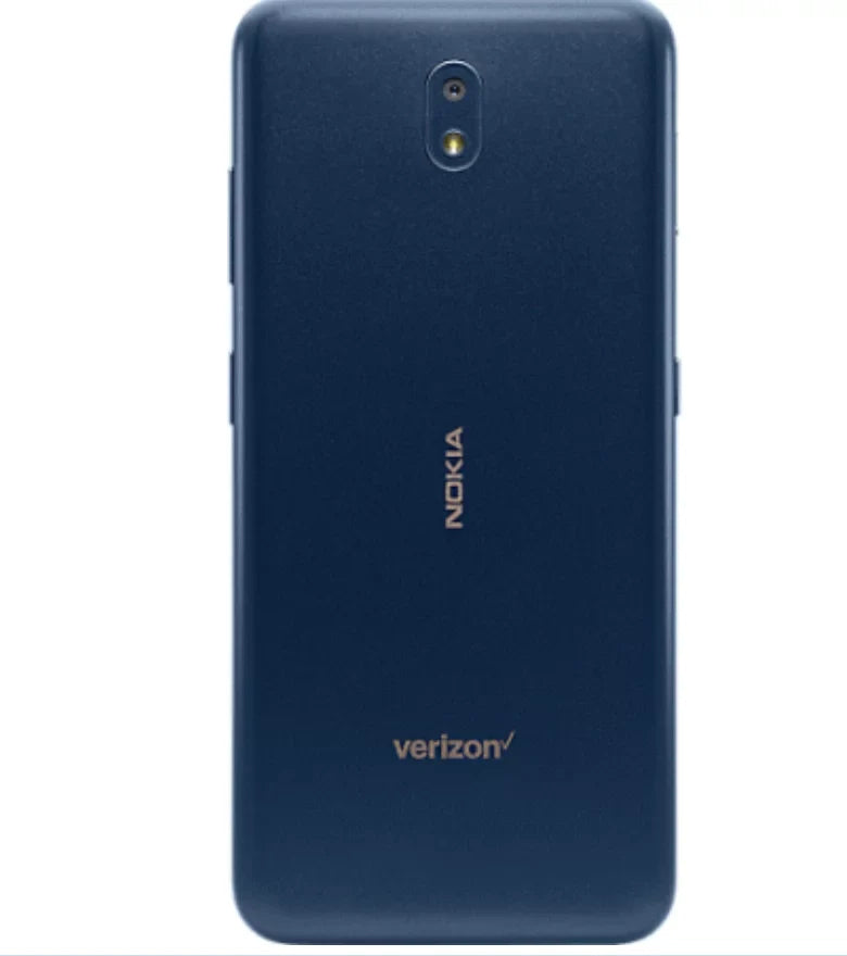 '- Verizon 3V TA-1153 Blue Prepaid Smartphone, 16GB Nokia Refurbished