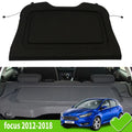 Rear for Cargo Shelf 2013 Fit Cover 2014 2015 2018 2012 Hatchback Accessory 2016 Cover Focus Sedan Board Black Parcle Focus Shield Non-retractable 2017 2012-2018 Trunk