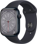 (Refurbished) 8 45MM Only GPS Midnight Restored Case Midnight Band Watch Series Aluminum
