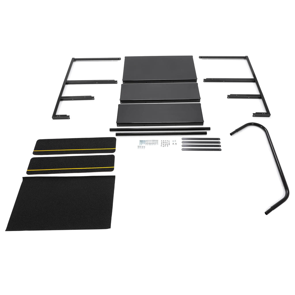 Steel RV Steps Trailer for Armrest Stairs Rail Travel W/ HECASA Trailer Load Hand 3 Universal Camper Hand-railing Side