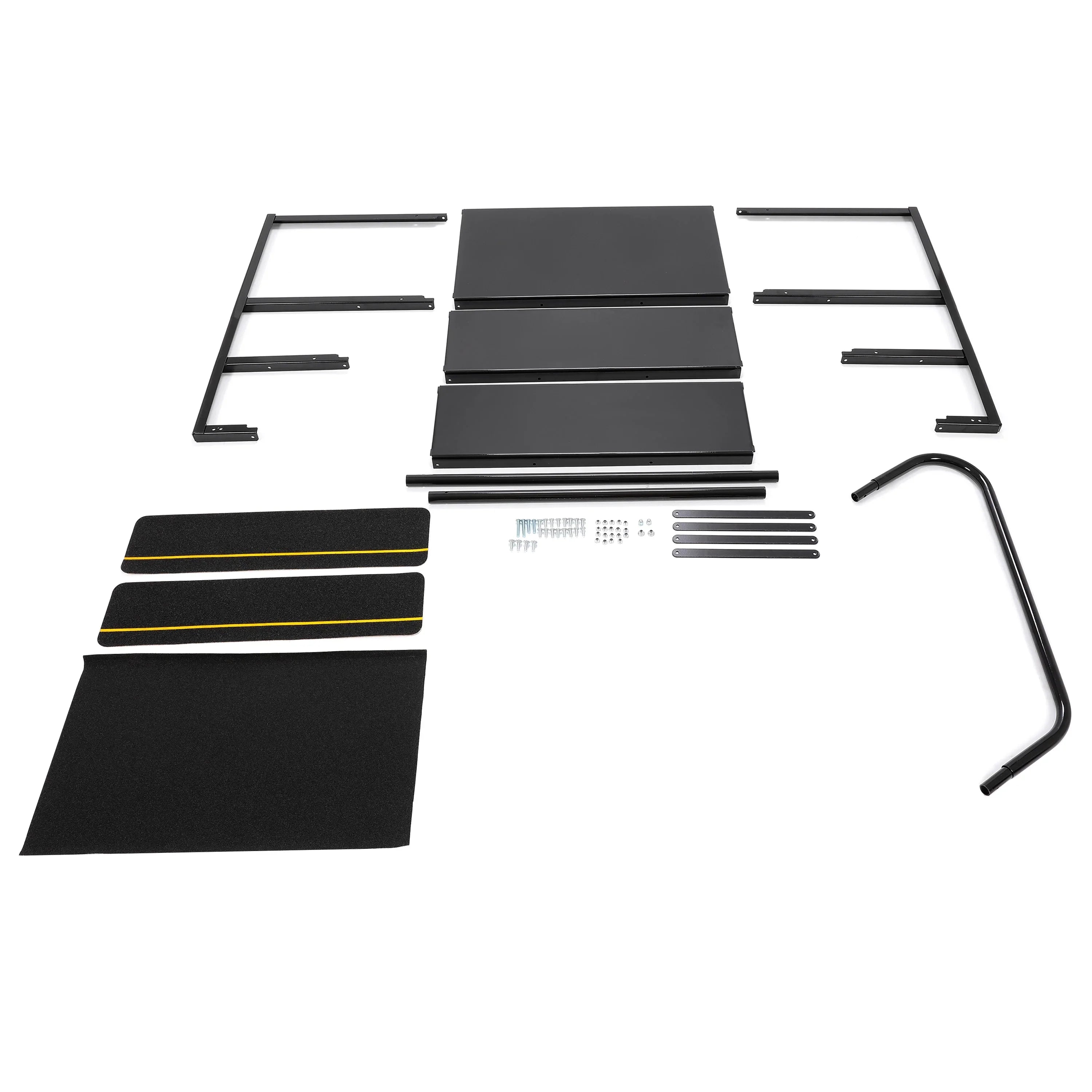 Steel RV Steps Trailer for Armrest Stairs Rail Travel W/ HECASA Trailer Load Hand 3 Universal Camper Hand-railing Side
