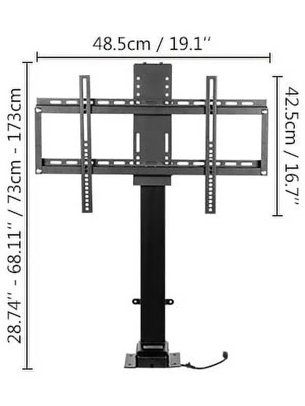 70” for New 32” Lift TVs w/ Controller Adjustable Remote TV ~ Height Motor BENTISM