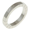 White Pre-Owned Ring Raniere CARTIER No. Women's 8 18K (Good) K18 Gold Cartier