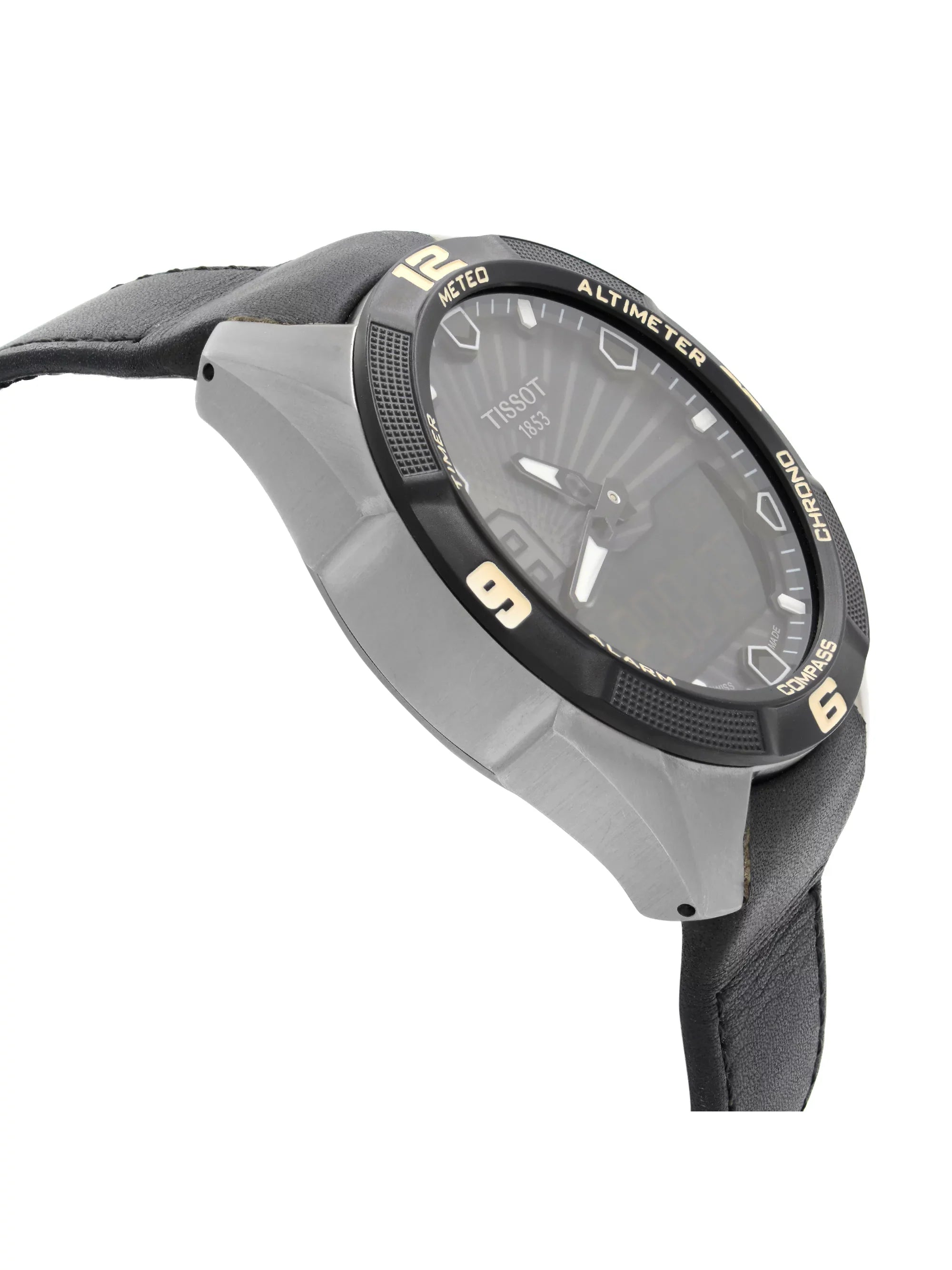 Men Tissot T-Touch Dial Parker Black T091.420.46.061.00 Watch Tony Expert Solar