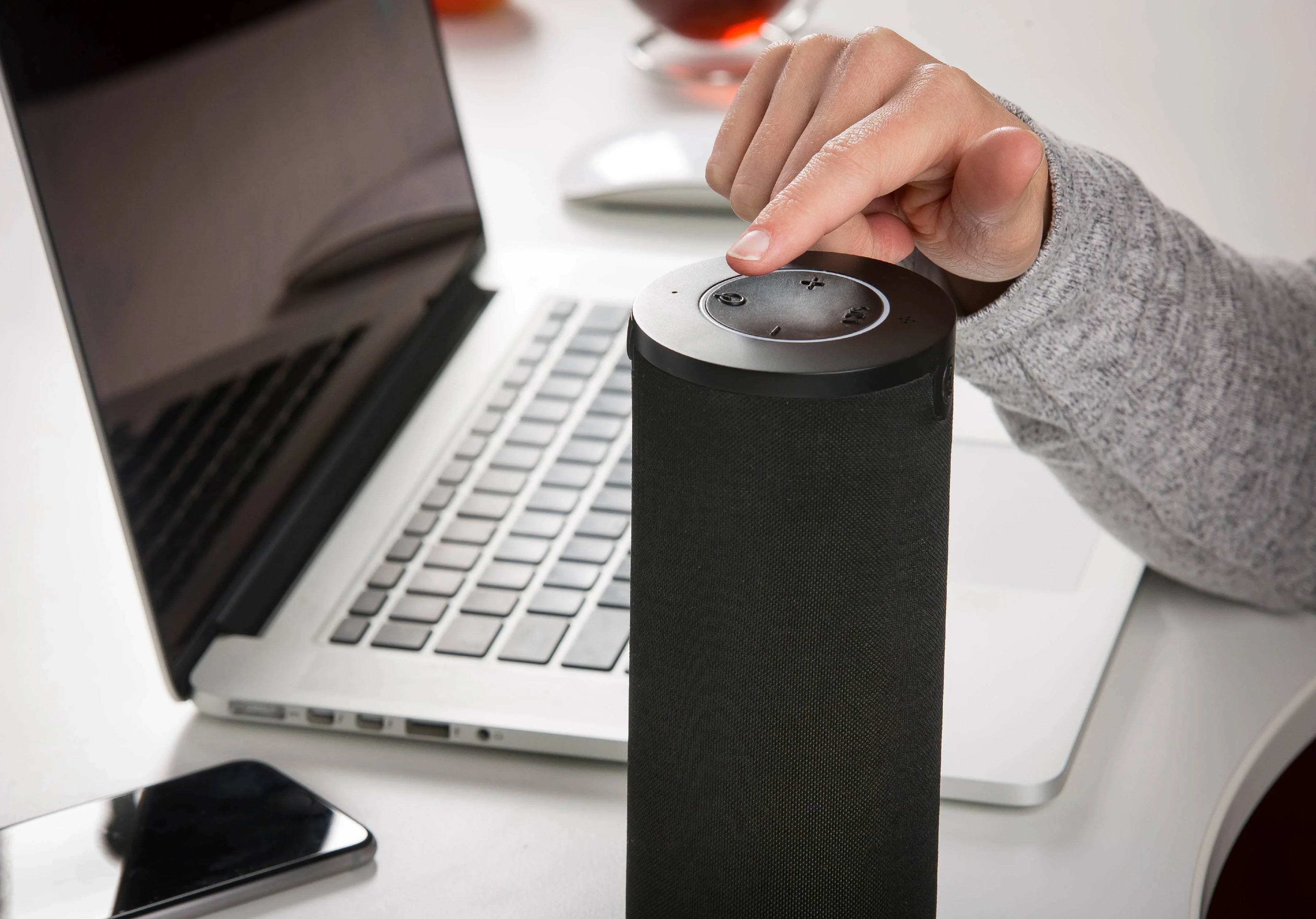 Bluetooth, Speaker Assistant Black Voice Wireless with VA-WTS-6-1153 Odash