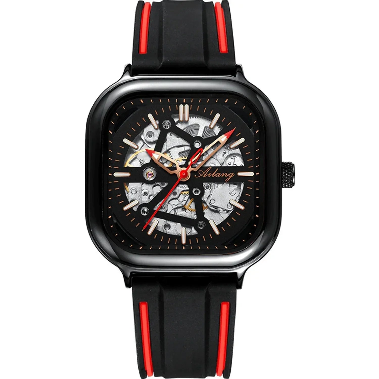 Vibrato Mechanical Brand Men'S Men'S Genuine Watch Drop Famous Watch Bursting Hand Supply Automatic Ailang Fast Shipping One