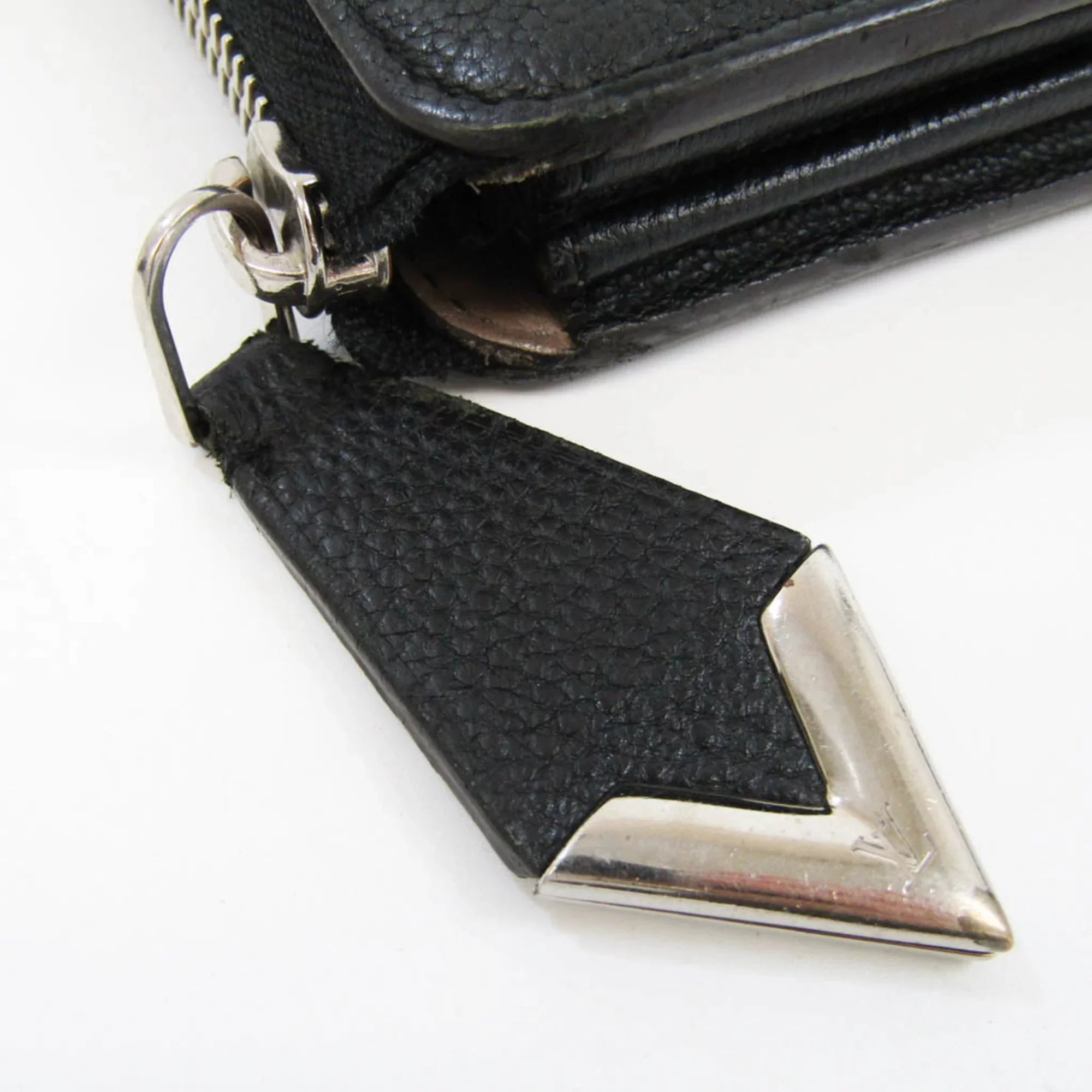 Pre-Owned (bi-fold) M60146 Veau Cachemire Long Comet Noir Portefeuille Wallet (Good) Leather Women's