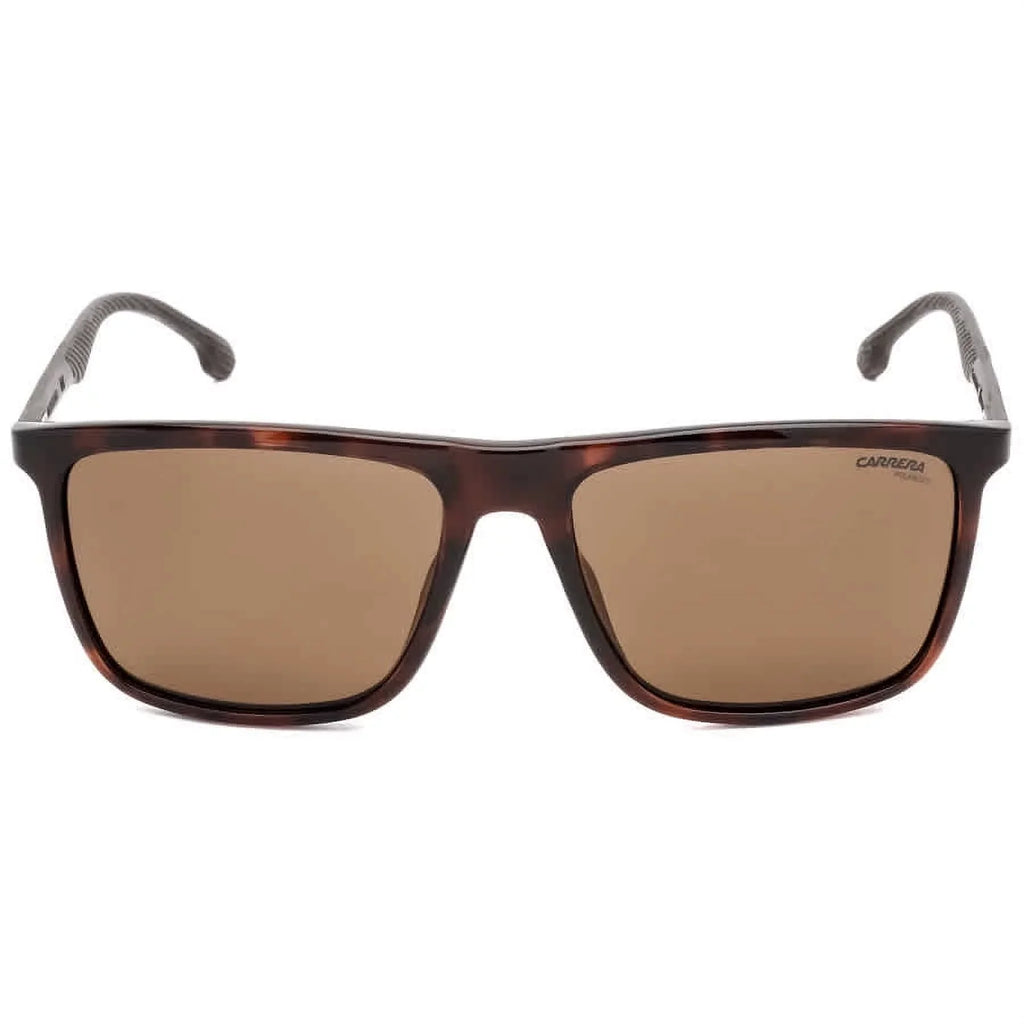 Carrera CARRERA 8032/S Bronze Men's Rectangular 0086/SP 57 Sunglasses Polarized