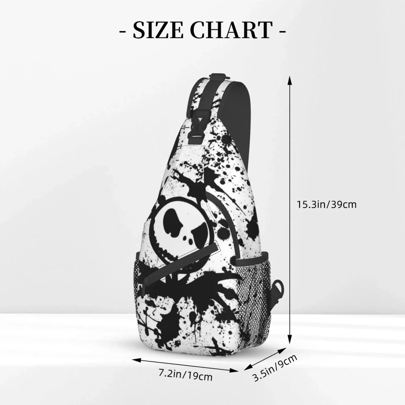 Daypack Gifts Christmas Sling Crossbody Women Men Bags Bag Unisex Skellington Jack Nightmare For Chest The Backpack Travel Hiking Shoulder Before