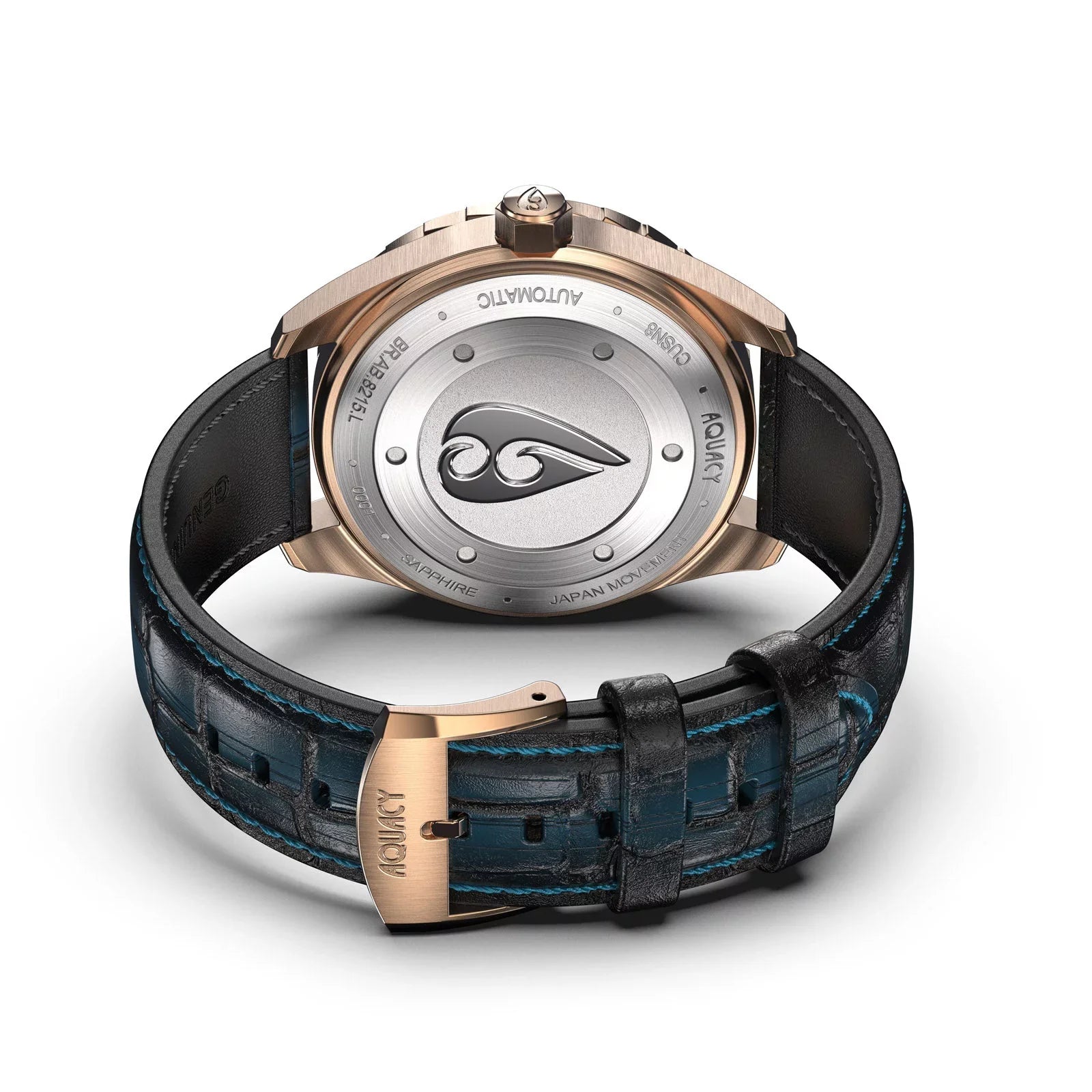 Power Diver BR.AB.8215.L 40 Wrist Automatic Bronze - Approx Reserve Abalone Back CuSn8 liquid Swimming - Down Screw 200M Men - Aquacy Resistance Hours 316L Watches Dive Stainless For Case Watch
