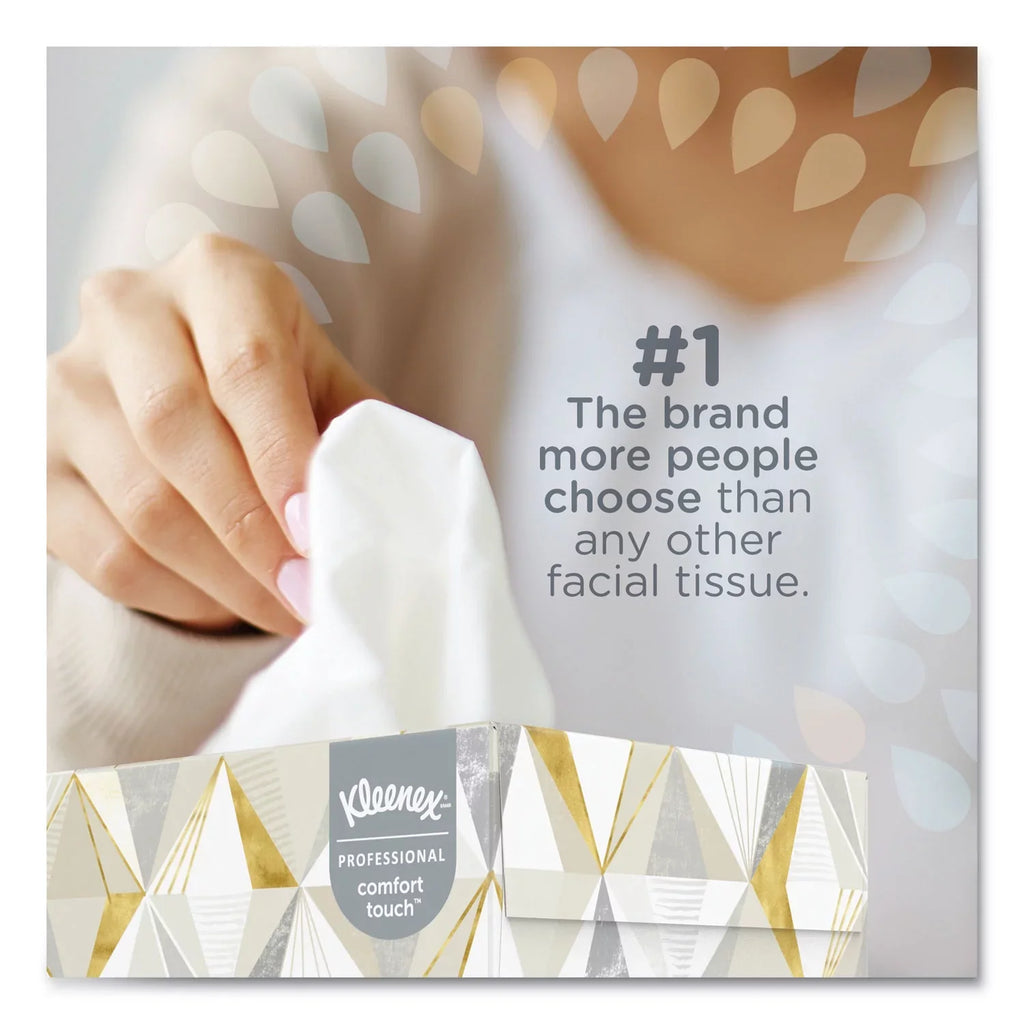 Boxes/carton White 2-ply, 125 Kleenex® Facial 12 Tissue, Sheets/box,