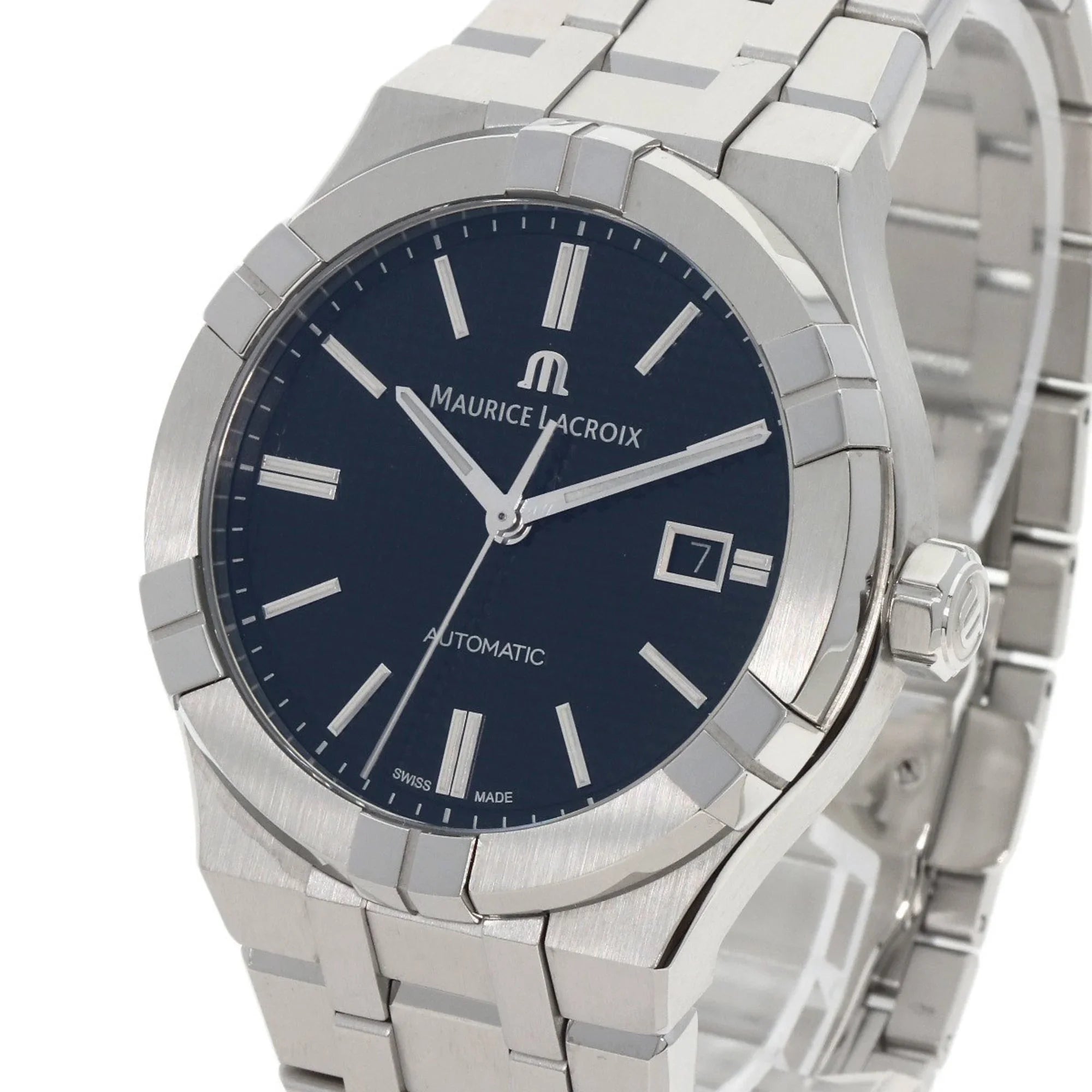 Lacroix LACROIX Maurice AI6008 Watch SS MAURICE Icon Stainless Men's (Good) Pre-Owned Steel