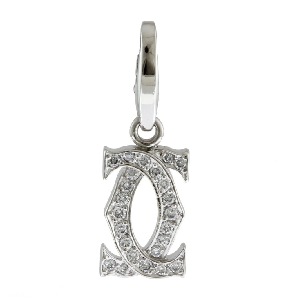 Pendant CARTIER (Like Cartier Diamond BRJ10000000119251 Ladies 18K Top New) 2C Pre-Owned