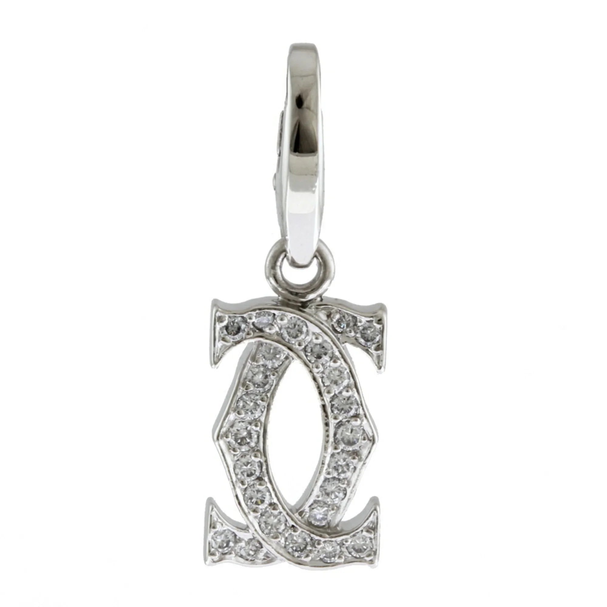 Pendant CARTIER (Like Cartier Diamond BRJ10000000119251 Ladies 18K Top New) 2C Pre-Owned