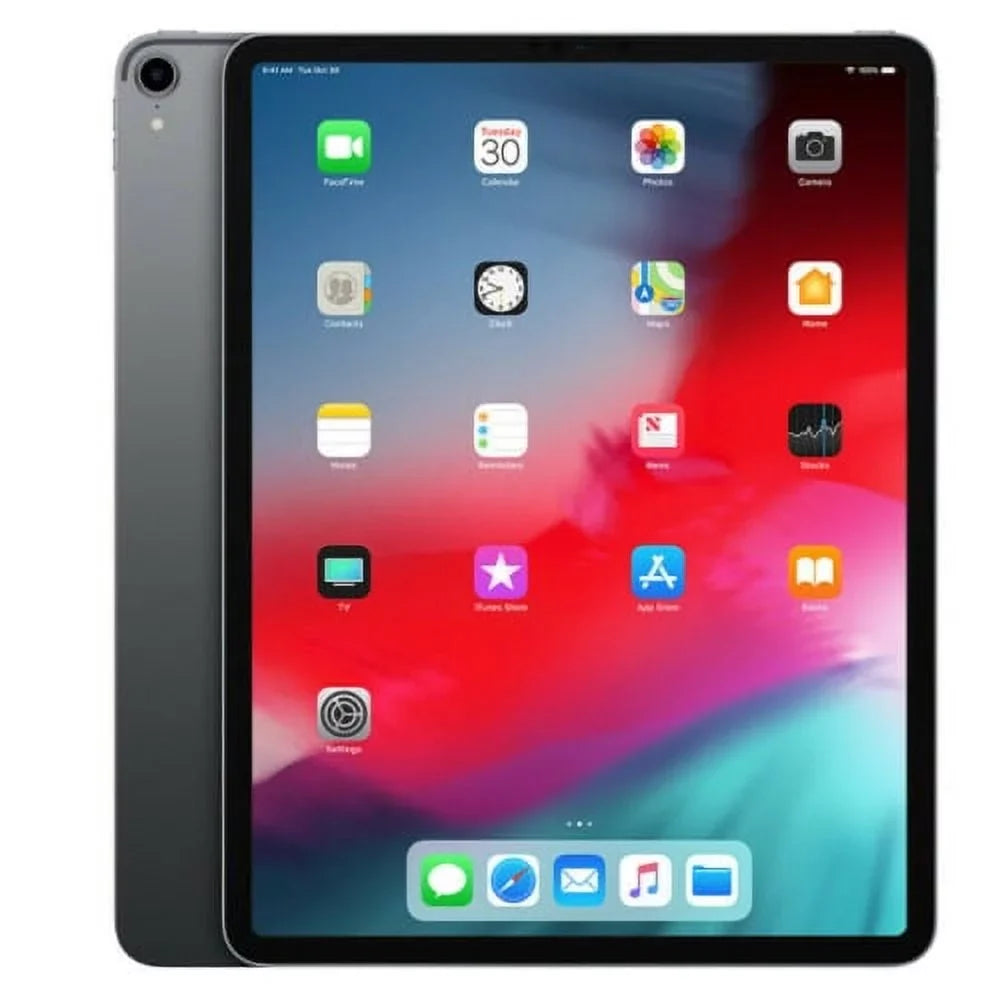 512GB Wi-Fi 12.9" (Refurbished) iPad Pro Gen - Gray (2018) Space Restored 3rd