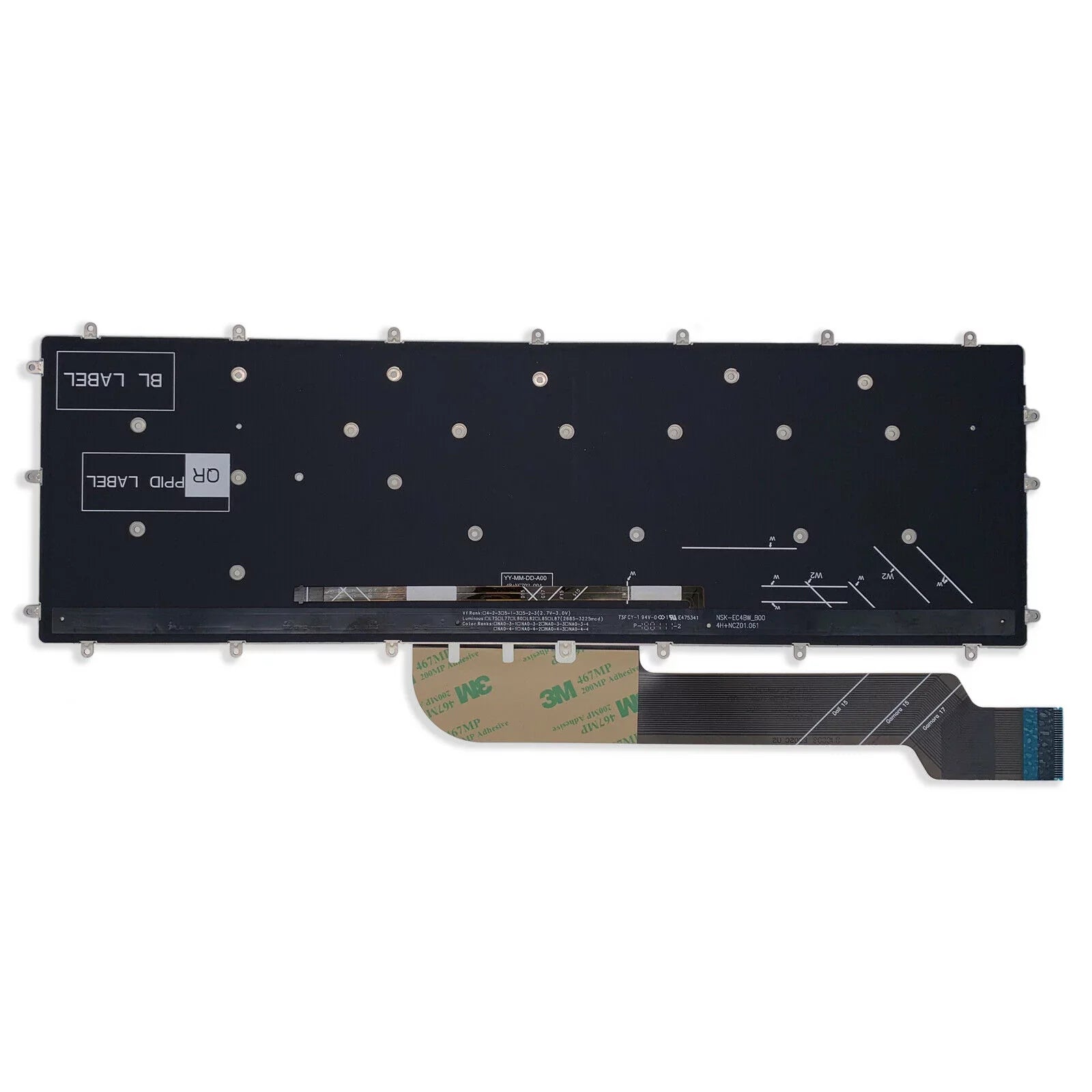5587 7790 3590 G5 7588 G7 Keyboard Backlit 3579 US 5590 3779 G3 7590 For