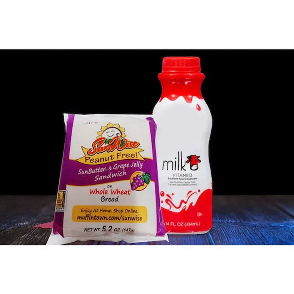 per Ounce SunWise 5.2 Sandwich, 48 -- Grape case Sunbutter