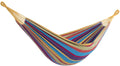 Yellow Hammock Person The Brazilian 144” Hamptons Purple Collection Striped design and Two