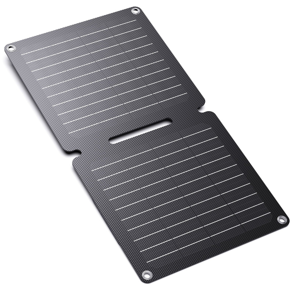 Phone 10 Panel BigBlue Tablet, USB-A Camping, for USB-C, ETFE Charger , iPhone SolarPowa 10W with with LG, and Charger IP65 et Portable 14/X/8, Kickstand Solar Waterproof, Solar Compatible with