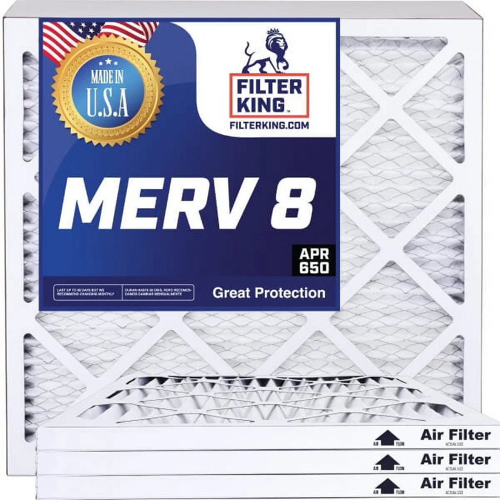 MERV 12 8 Filter 12x26x1a IN King 26 x | | dimension: USA .75" Actual | Air MADE Pleated Filter Filters HVAC x A/C 4-PACK Furnace |