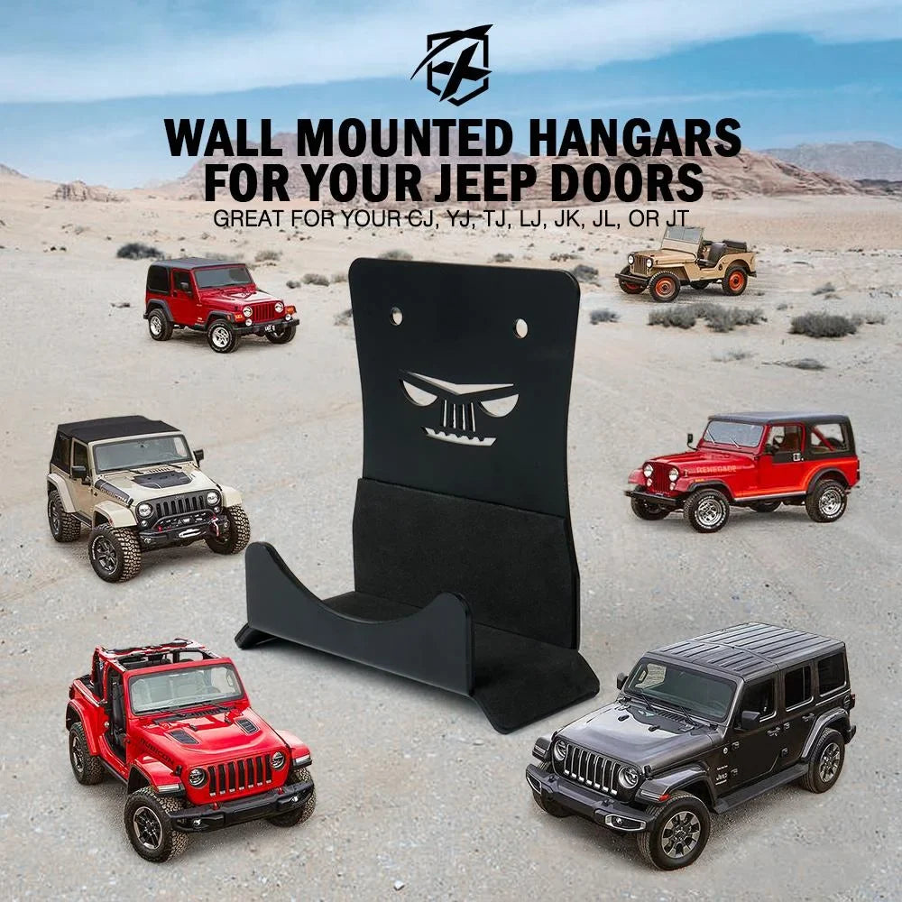 Xprite Wrangler JT for Storage JK 1956-2020 YJ CJ Hanger Jeep LJ TJ Wall Mount JL