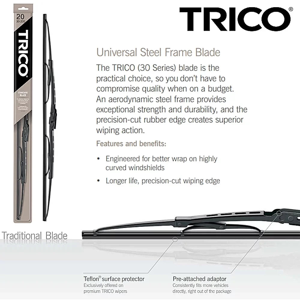 Wiper Grand of 2018 (Set w/Rear 3) Caravan Dodge Wiper Blades