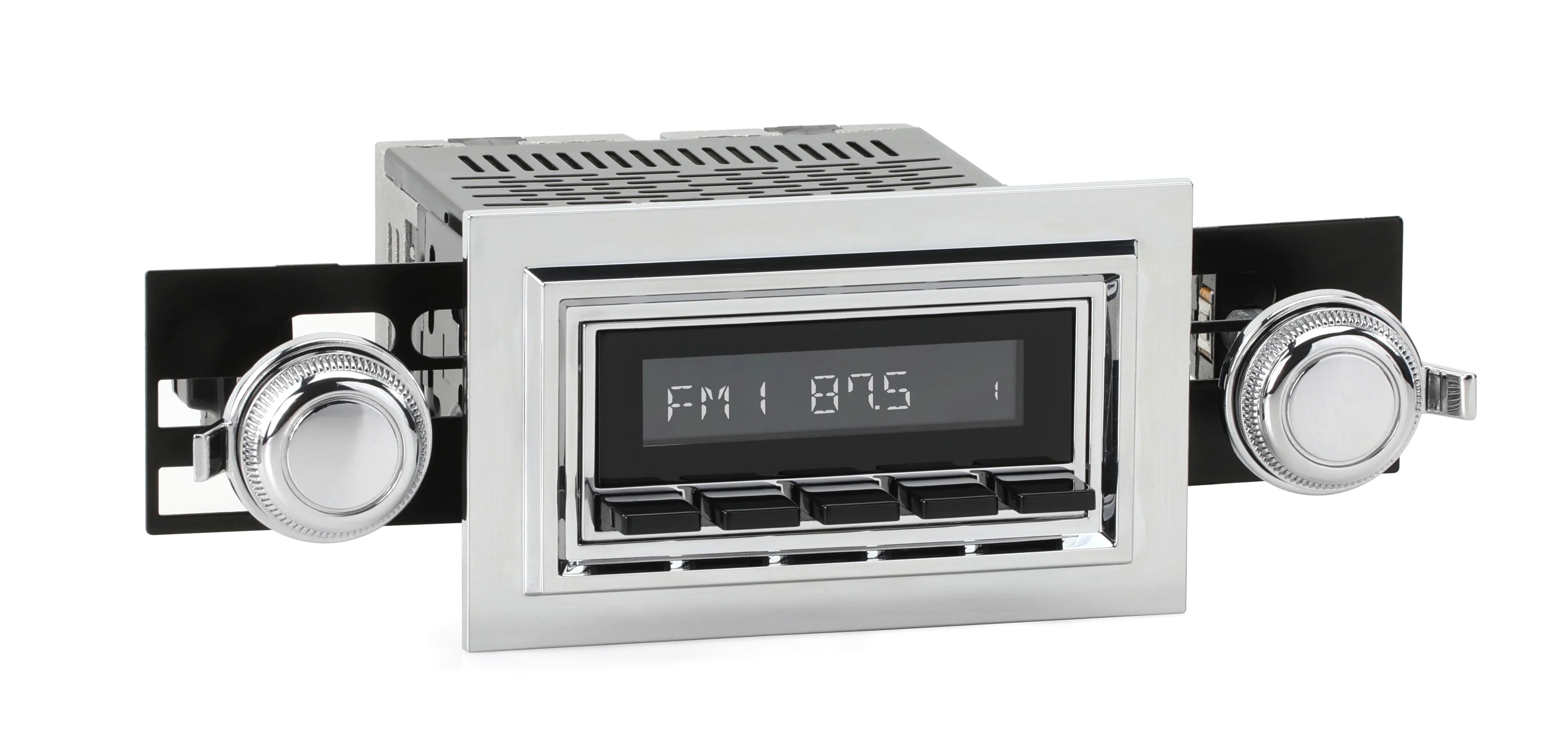 1977-85 AM/FM Compatible Features Bluetooth, AUX, RetroRadio Capri with Mercury Include LACB-M1-121-03P-73PMC3