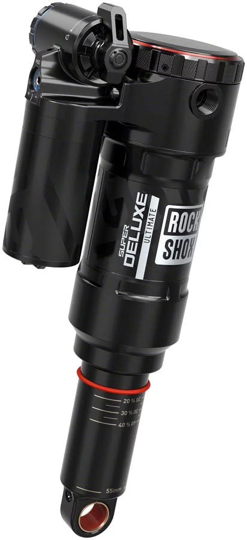 Shock Comp, Ultimate - 320lb Rear 165 Reb/Low RC2T 45mm, x LinearAir, Deluxe RockShox L/O Tokens, Super Force, 2