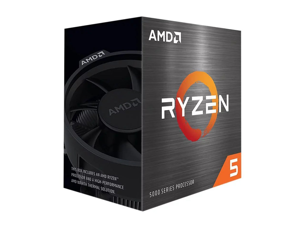 AMD 6-Core 3.6 Cooler GHz AM4 5500 5 Stealth with Ryzen 100-100000457BOX - Processor Wraith