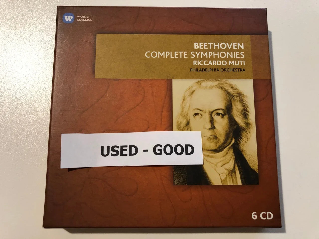 CD Symps Classical Beethoven Comp Riccardo / Muti - - -