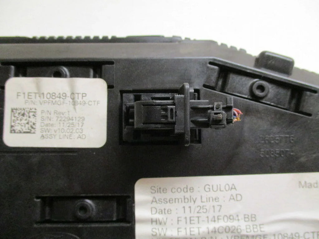 Focus MPH Speedo 2017 OEM 2018 Cluster LKQ 19K Pre-Owned (Good) Speedometer