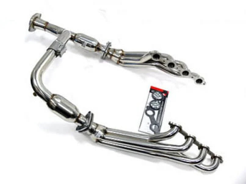 OBX-RS LS3 6.2L 1500 thru Long 2013 Header Compatible 2007 By Catted Tube L92 With Chevy
