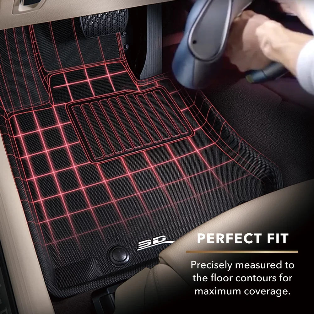with KAGU 3D Set MAXpider PACIFICA compatible Full CHRYSLER LIMITED Mat HYBRID 2021-2024 (BLACK) Floor -