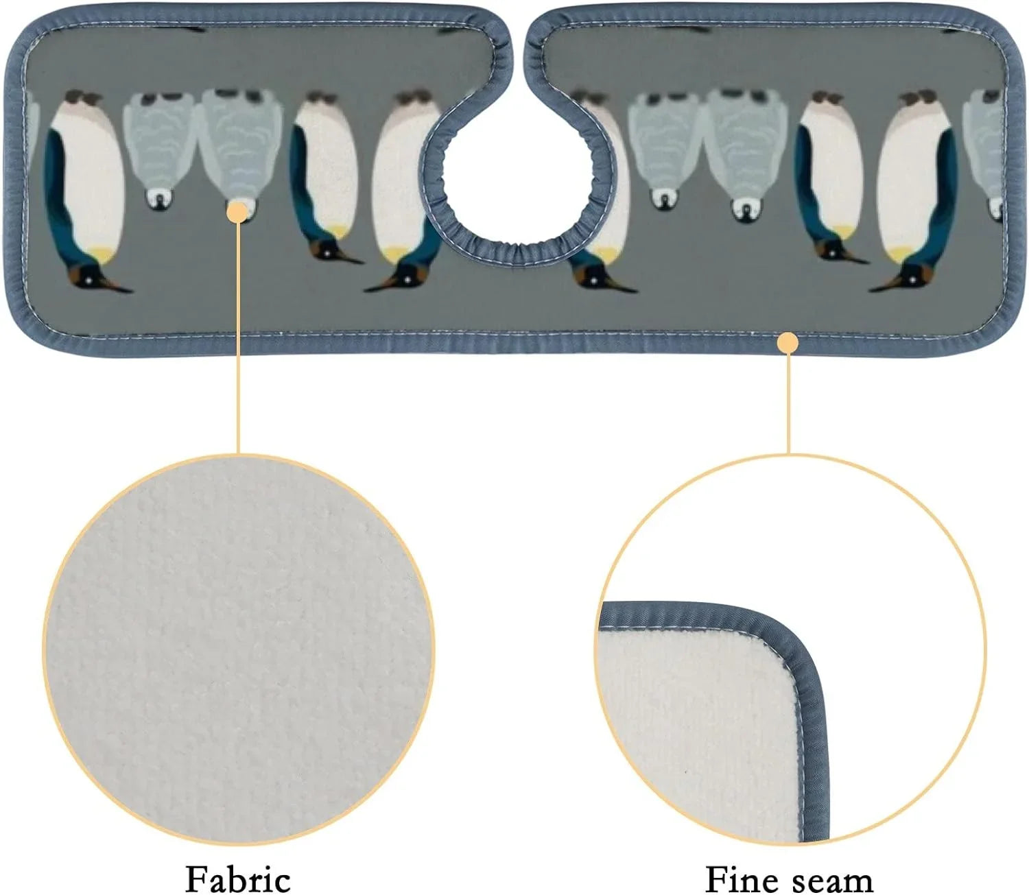 Mat, for Bird Drying Sink Microfiber Drip Penguin Guard Kitchen Mats Catcher, GZHJMY Splash Bath 3PCS Sink Faucet Absorbent Countertop Kitchen Sea Washable