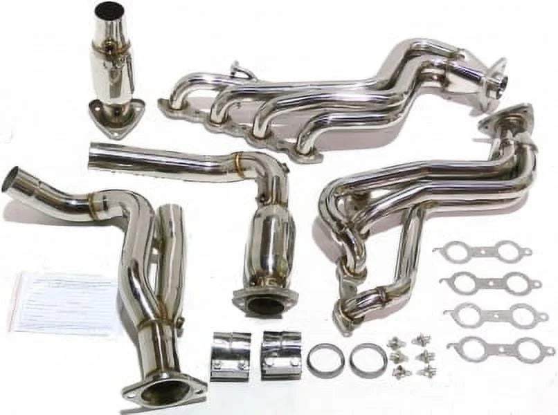 Fitment 00 03 Tube Chevy/GMC By Catted OBX-RS For Header 1500 to Long 4.8L/5.3L
