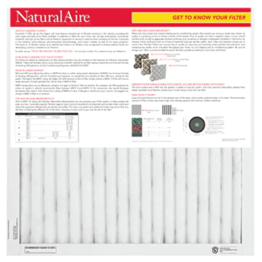 10 17.5x23.5x1 85156.01175235 Filters pack) Microparticle NaturalAire (12 MERV