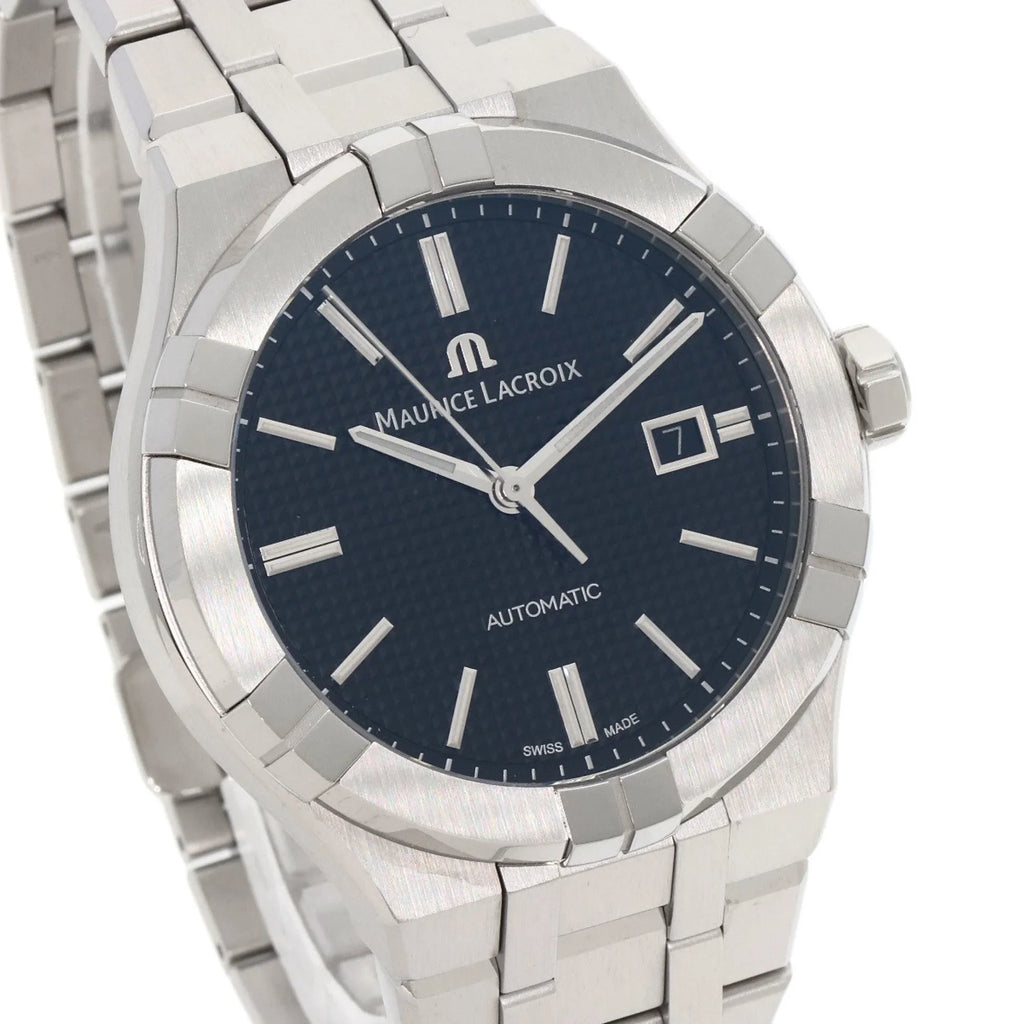Lacroix LACROIX Maurice AI6008 Watch SS MAURICE Icon Stainless Men's (Good) Pre-Owned Steel